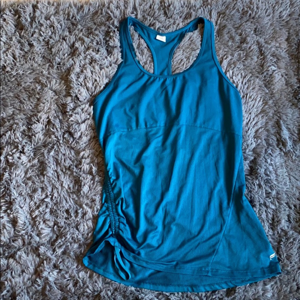 Green/blue fabletics athletic tank